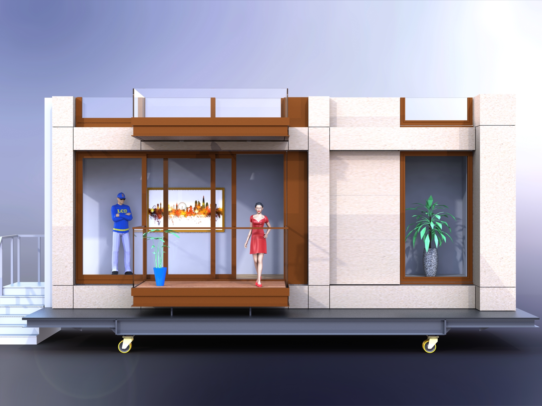 模型建筑